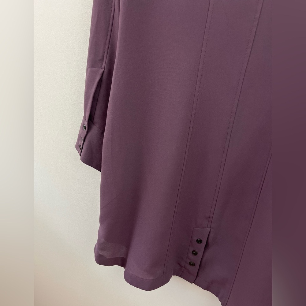 BCBGeneration Mauve Shirt Dress - Picture 7 of 16